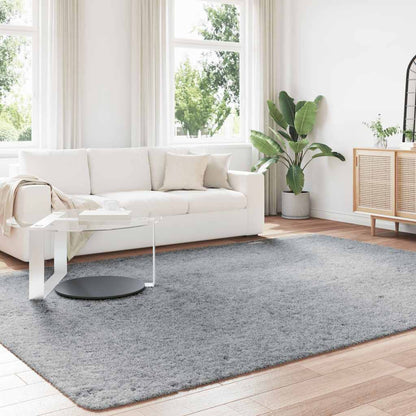 Tappeto Shaggy a Pelo Lungo NAVARRA Grigio Chiaro 240x340 cm
