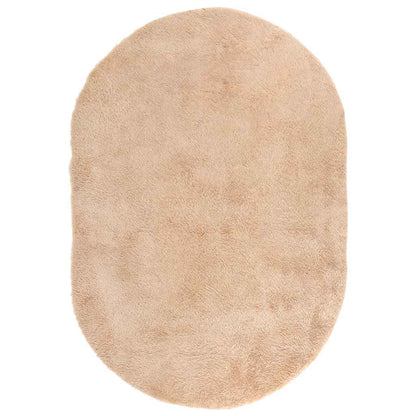 Tappeto Shaggy a Pelo Lungo NAVARRA Beige 300x200 cm poliestere