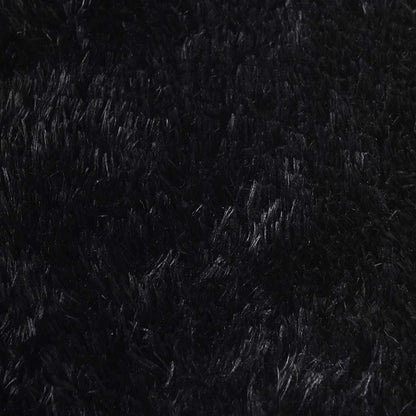 Tappeto Shaggy a Pelo Lungo NAVARRA Nero 300x200 cm poliestere
