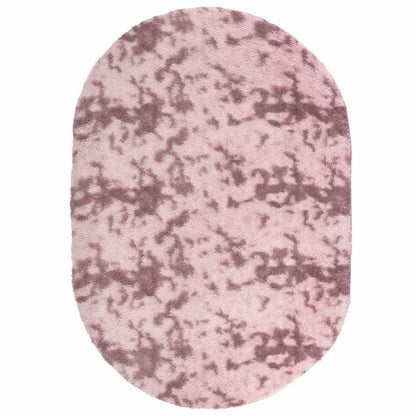 Tappeto Shaggy a Pelo Lungo NAVARRA Rosa Antico 300x200 cm - homemem39