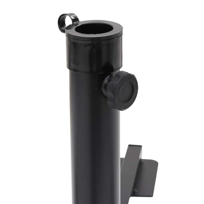 Set Base per Ombrellone da Giardino 5 pz in Granito e Acciaio | homemem39
