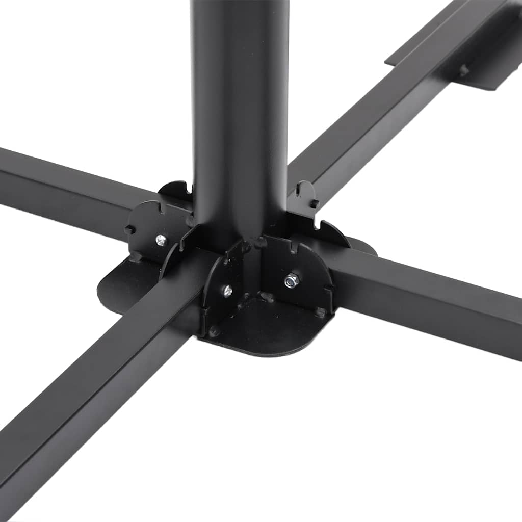 Set Base per Ombrellone da Giardino 5 pz in Granito e Acciaio | homemem39