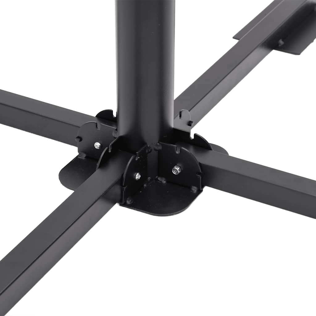 Set Base per Ombrellone da Giardino 5 pz in Granito e Acciaio | homemem39