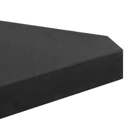 Set Base per Ombrellone da Giardino 5 pz in Granito e Acciaio | homemem39