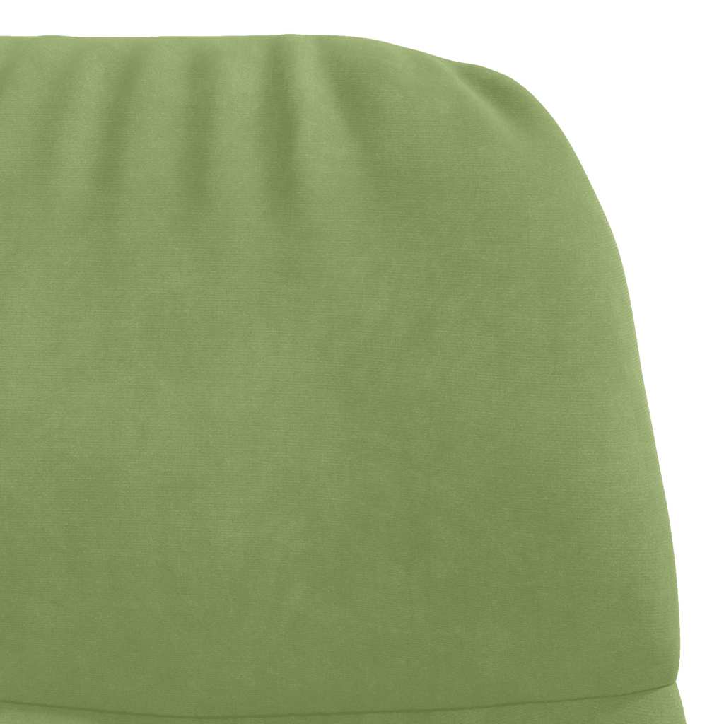 Sedia Relax Verde Chiaro in Velluto | homemem39