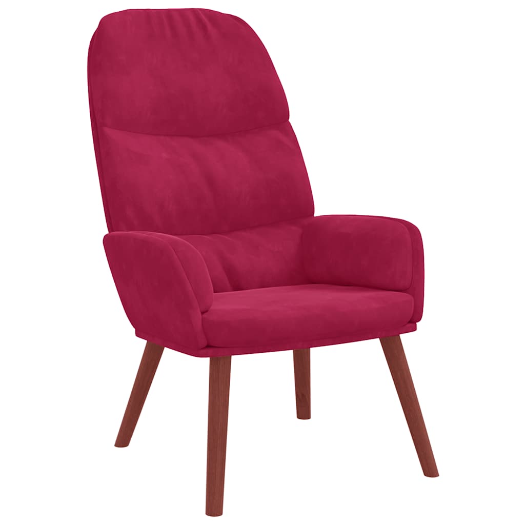 Sedia Relax Rosso Vino