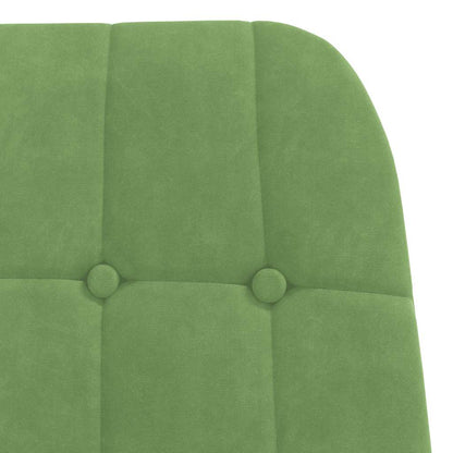 Sedia Relax Verde Chiaro in Velluto | homemem39