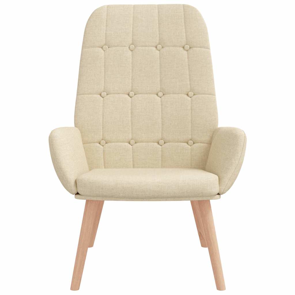 Sedia Relax Crema in Tessuto | homemem39