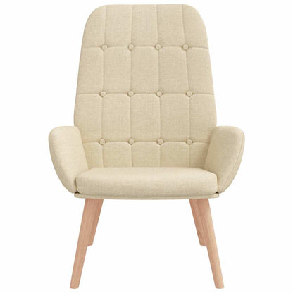 Sedia Relax Crema in Tessuto | homemem39