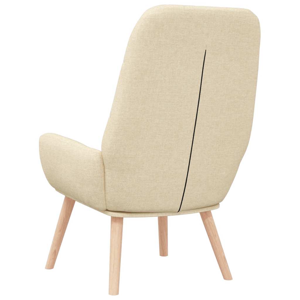 Sedia Relax Crema in Tessuto | homemem39