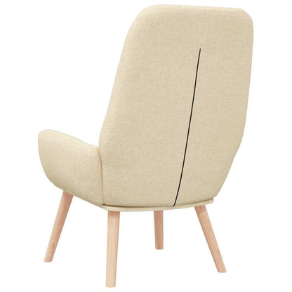 Sedia Relax Crema in Tessuto | homemem39