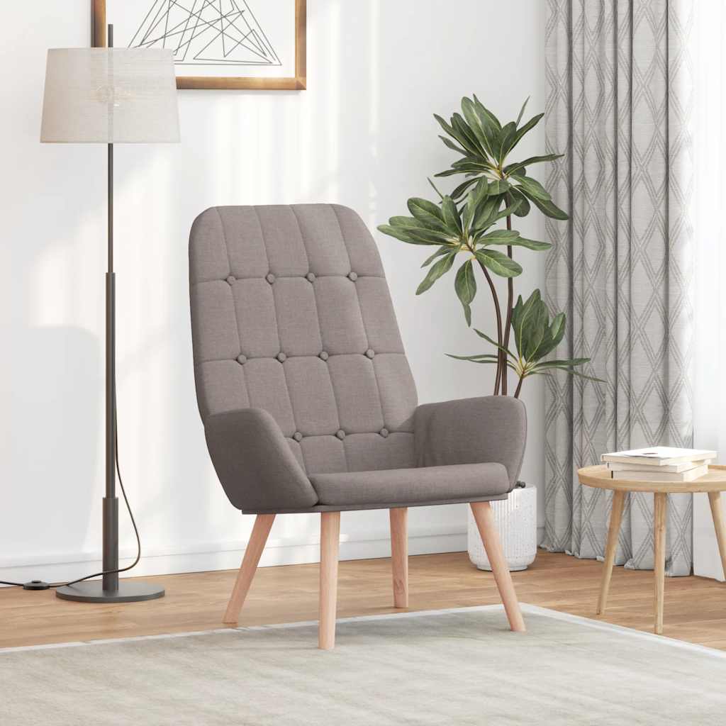 Sedia Relax Tortora in Tessuto | homemem39