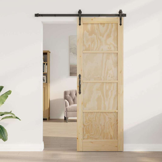 Porta Interna ORKDAL Marrone 73,5 x 211 cm Legno compensato