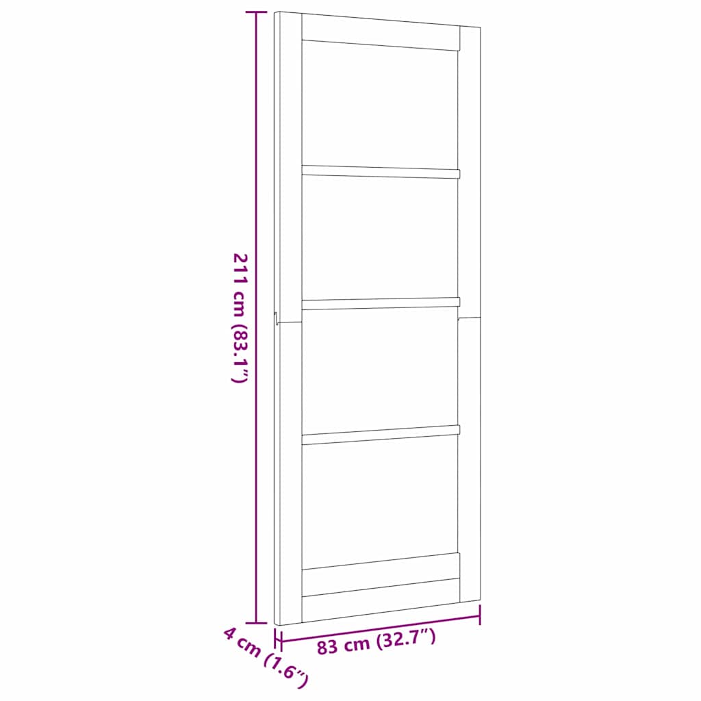 Porta Interna ORKDAL Bianco Primato 83 x 211 cm | homemem39
