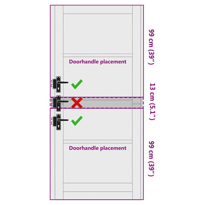 Porta Interna ORKDAL Bianco Primato 93 x 211 cm | homemem39