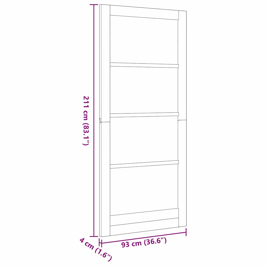 Porta Interna ORKDAL Bianco Primato 93 x 211 cm | homemem39