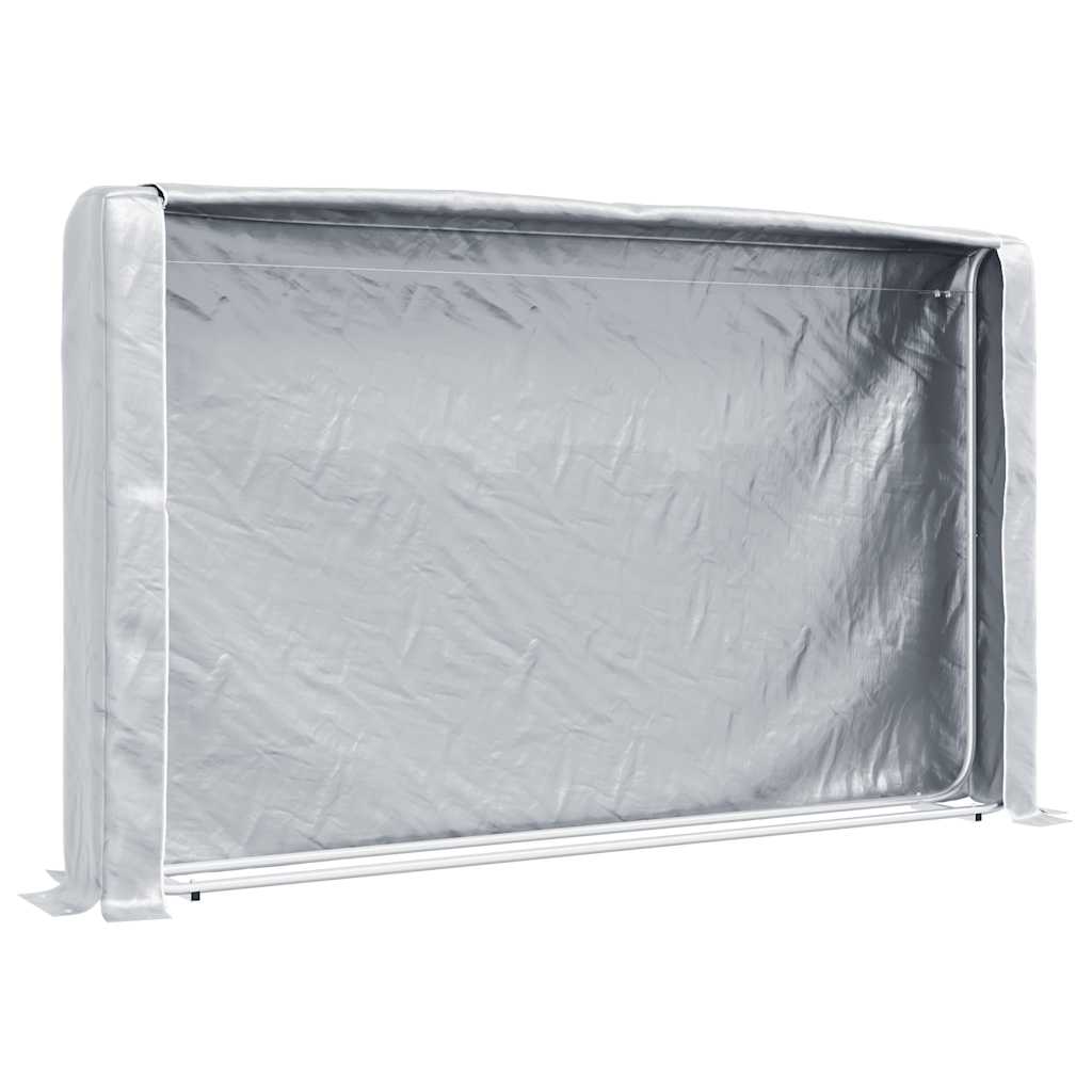 Rastrelliera per Legna con Copertura Antipioggia 150x25x150 cm