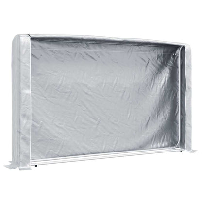 Rastrelliera per Legna con Copertura Antipioggia 150x25x150 cm