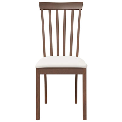 Sedie da Pranzo con Cuscini 2pz Marrone Legno Massello di Hevea | homemem39