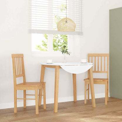 Sedie da Pranzo 2 pz in Legno Massello di Hevea | homemem39