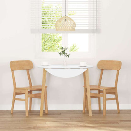 Sedie da Pranzo 2 pz in Legno Massello di Hevea | homemem39