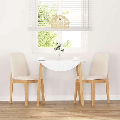 Sedie da Pranzo con Cuscini 2 pz in Legno Massello di Hevea | homemem39