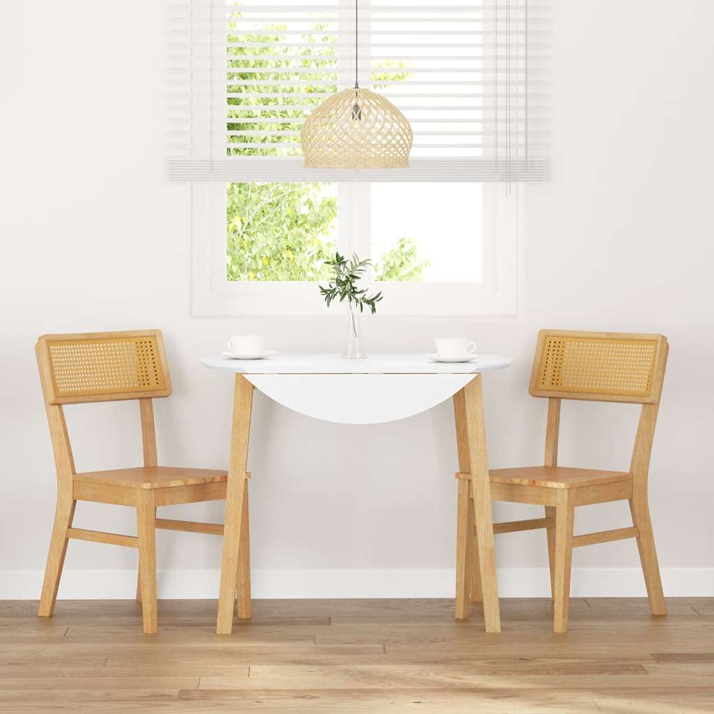 Sedie da Pranzo 2 pz in Legno Massello di Hevea | homemem39