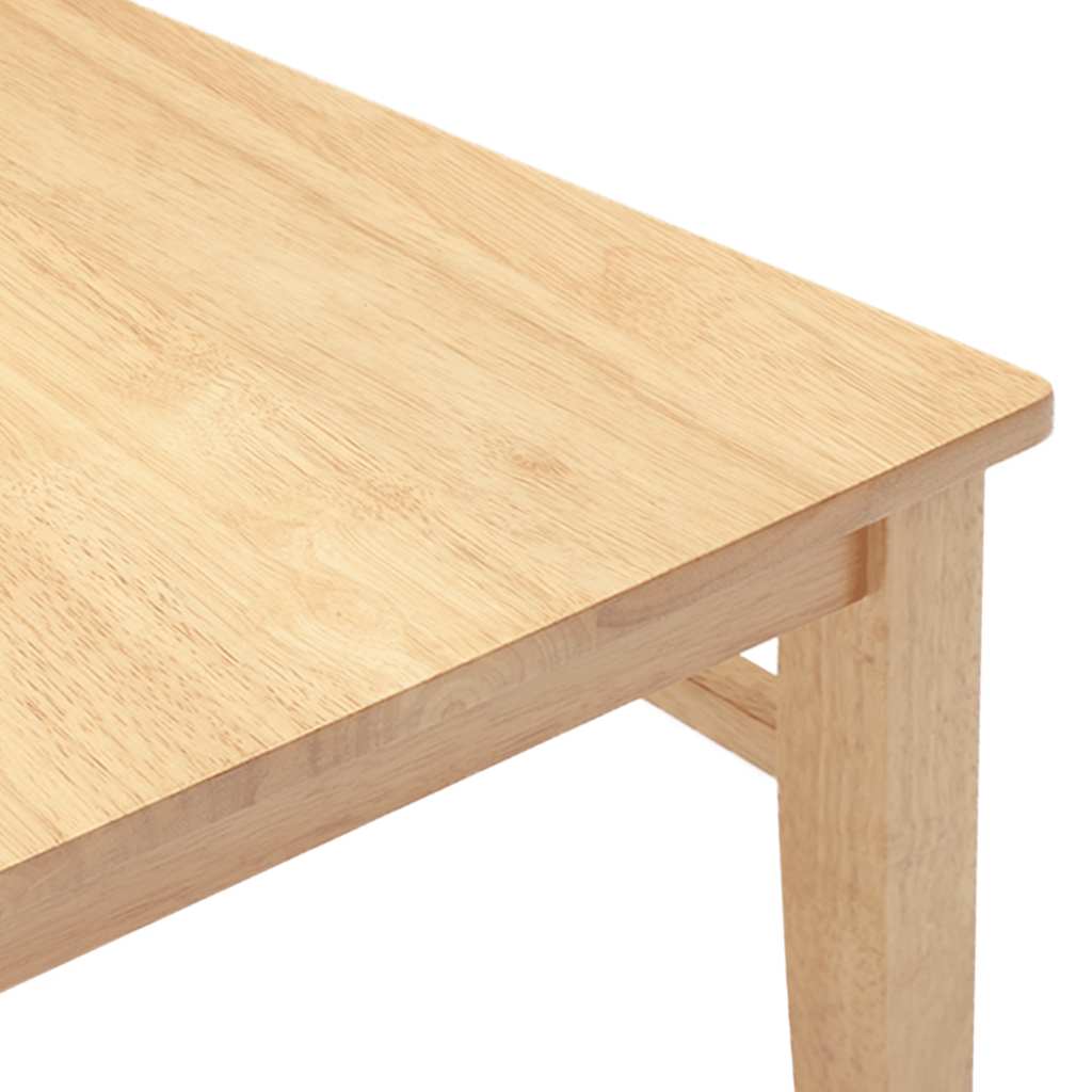Sedie da Pranzo 2 pz in Legno Massello di Hevea | homemem39