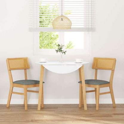 Sedie da Pranzo con Cuscini 2 pz in Legno Massello di Hevea | homemem39
