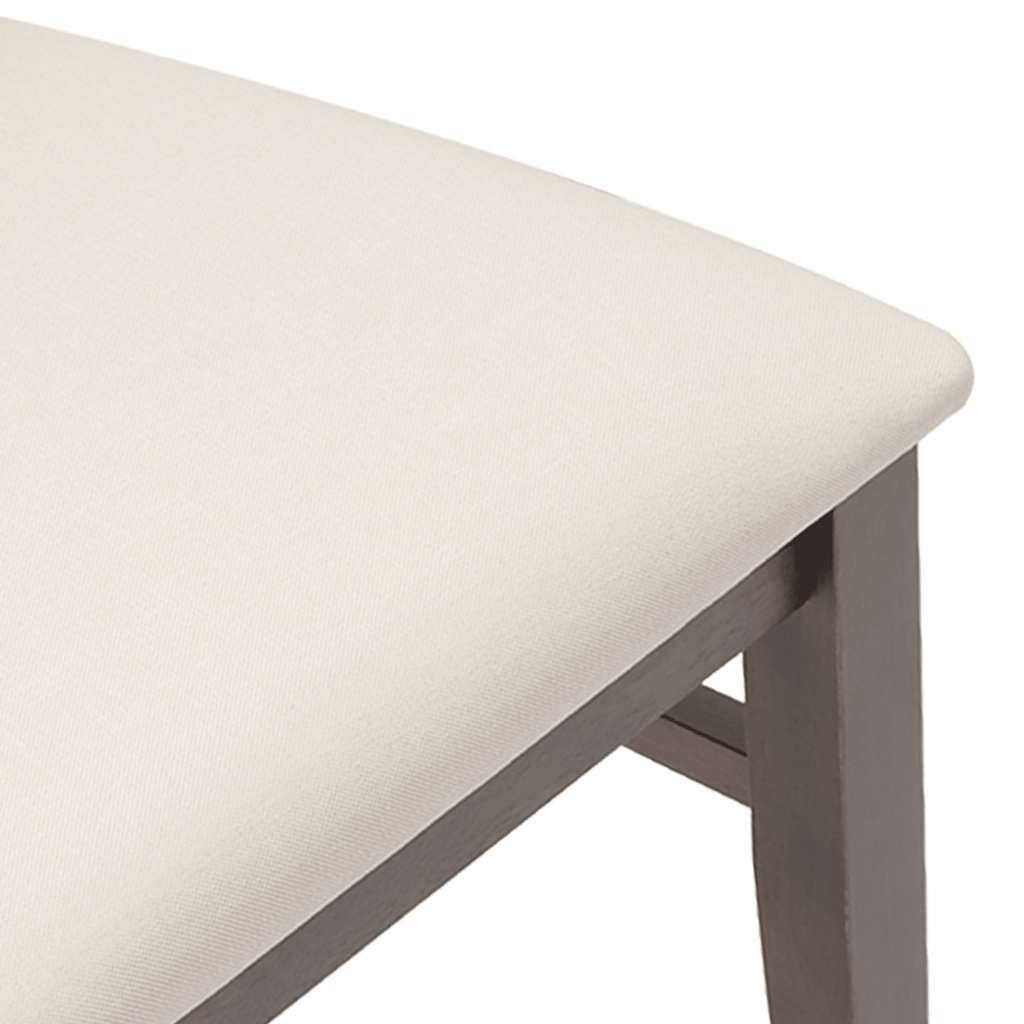 Sedie da Pranzo con Cuscini 2pz Marrone Legno Massello di Hevea | homemem39