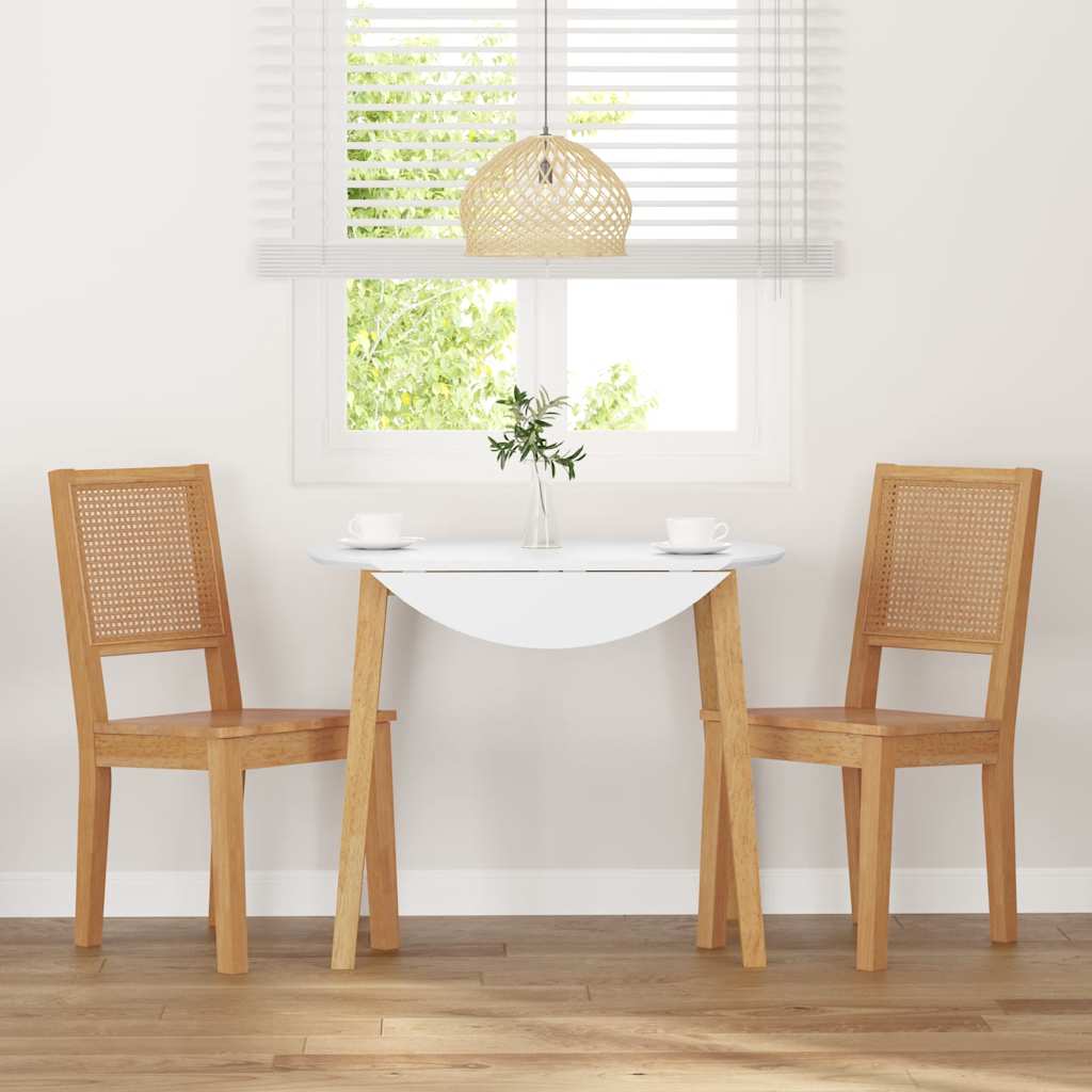 Sedie da Pranzo 2 pz in Legno Massello di Hevea | homemem39