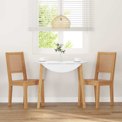 Sedie da Pranzo 2 pz in Legno Massello di Hevea | homemem39
