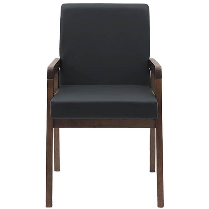 Sedie da Pranzo con Cuscini 2pz Marrone Legno Massello di Hevea | homemem39