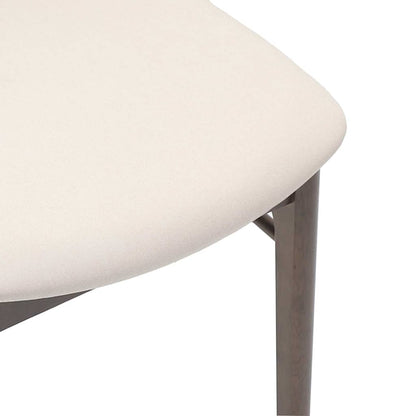 Sedie da Pranzo con Cuscini 2pz Marrone Legno Massello di Hevea | homemem39
