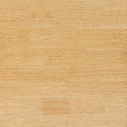 Sedie da Pranzo con Cuscini 2 pz Naturale Legno Massello Hevea | homemem39