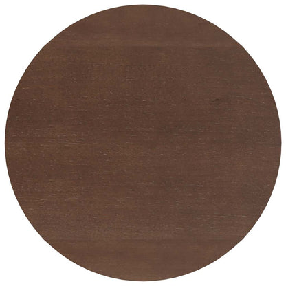 Tavolo da Pranzo Marrone in Legno Massello di Hevea