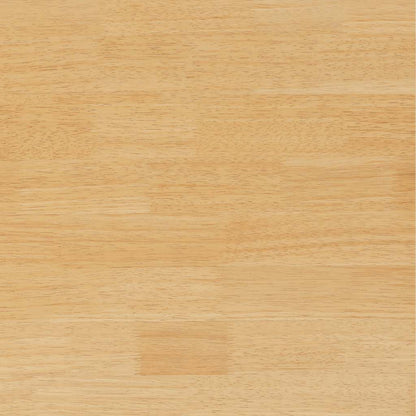 Sgabelli da Bar con Cuscini 2pz Naturale Legno Massello Hevea - homemem39