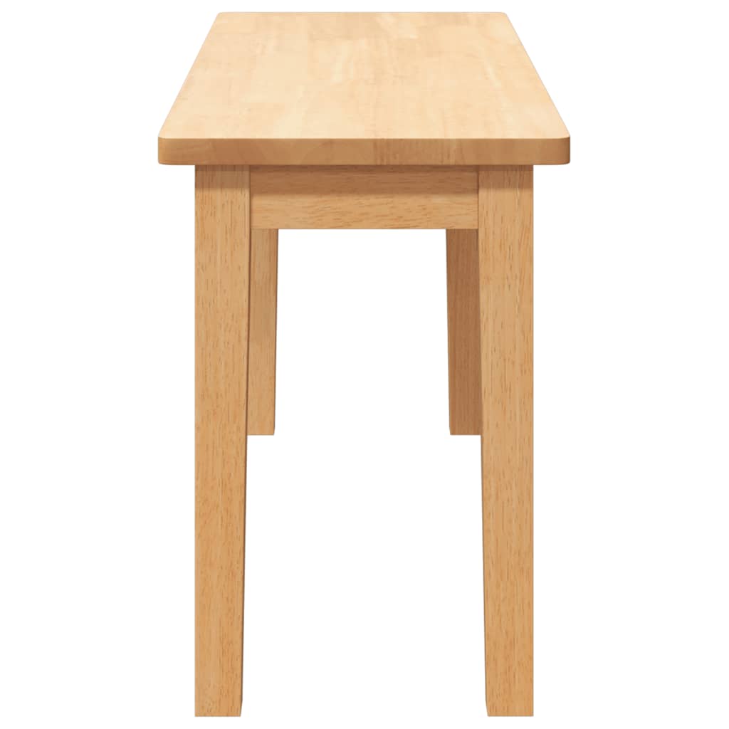 Panca 90 cm in Legno Massello di Hevea - homemem39