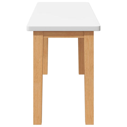 Panca 90 cm in Legno Massello di Hevea - homemem39