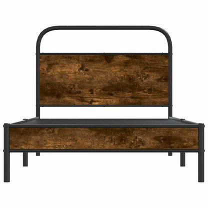 Giroletto senza Materasso Rovere Fumo 90x200 cm in Truciolato