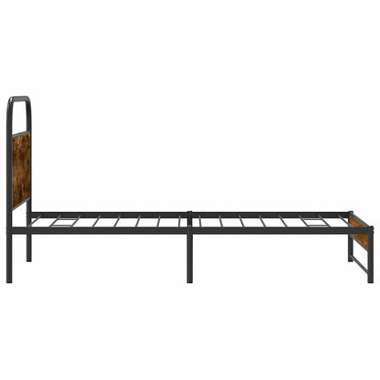Giroletto senza Materasso Rovere Fumo 107x203 cm in Truciolato