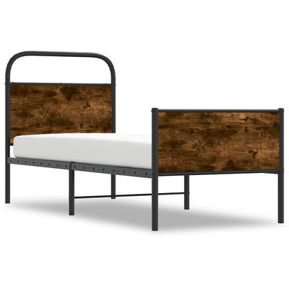 Giroletto senza Materasso Rovere Sonoma 75x190 cm in Truciolato