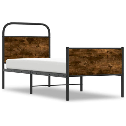 Giroletto senza Materasso Rovere Sonoma 80x200 cm in Truciolato