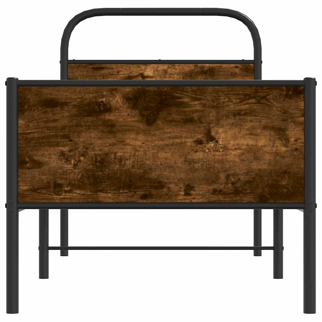 Giroletto senza Materasso Rovere Sonoma 80x200 cm in Truciolato
