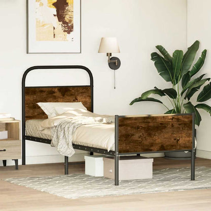 Giroletto senza Materasso Rovere Sonoma 80x200 cm in Truciolato