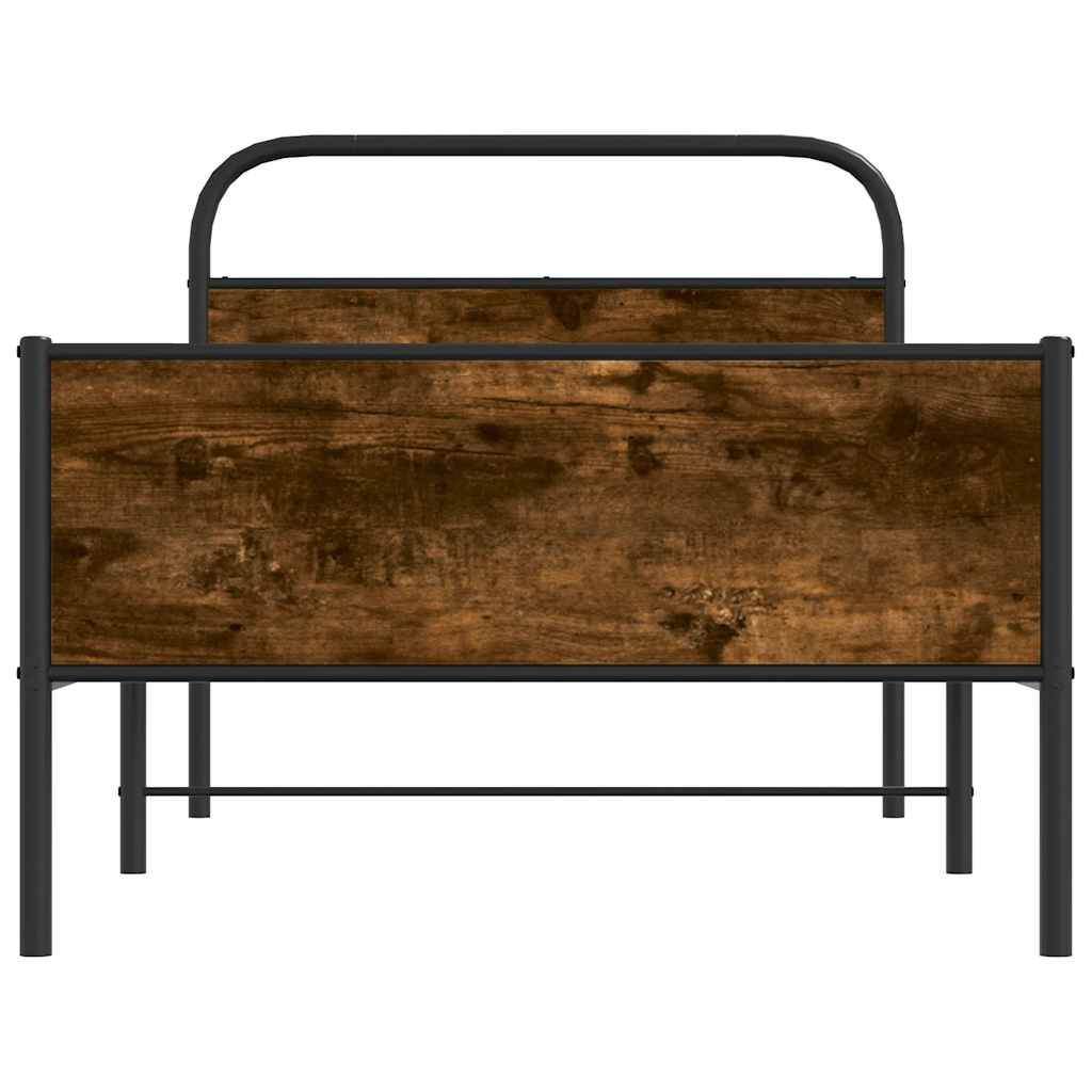 Giroletto senza Materasso Rovere Sonoma 100x200cm in Truciolato