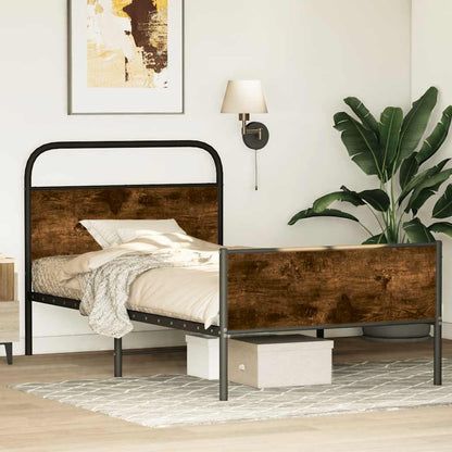 Giroletto senza Materasso Rovere Sonoma 100x200cm in Truciolato