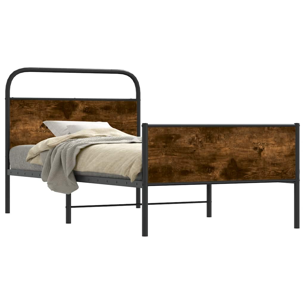 Giroletto senza Materasso Rovere Sonoma 107x203cm in Truciolato