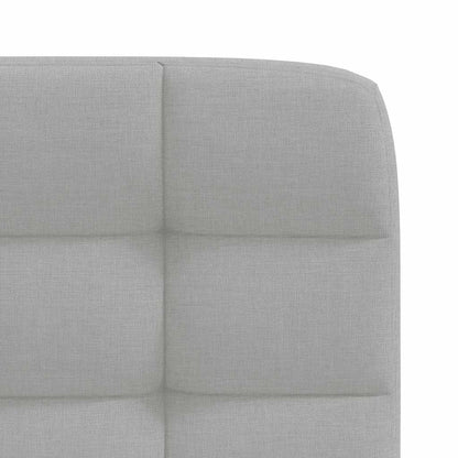 Sedie da Pranzo 4 pz Grigio Nuvola in Tessuto