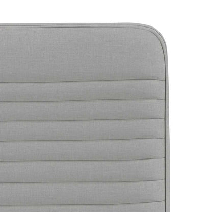 Sedie da Pranzo 4 pz Grigio Nuvola in Tessuto